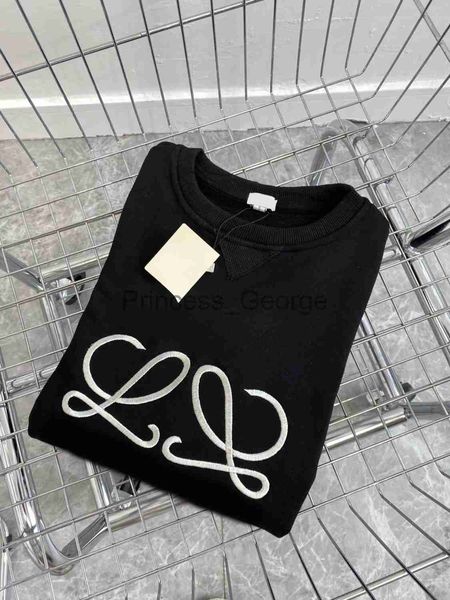 men's hoodies sweatshirts designer mens hoodies autumn winter pullover hight street casual hoodie sweatshirts long sleeve jumper round, Black
